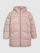 mini: Dziewczęcy płaszcz puchowy pikowany 4F 4FJRAW25TDJAF0808 - beżowy (7)