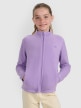  4F JUNIOR Dziewczęcy polar 4F 4FJRAW25TFLEF434  fioletowy Fioletowy