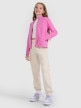 mini: Dziewczęcy polar 4F 4FJRAW25TFLEF434 - różowy (5)
