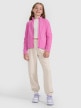 mini: Dziewczęcy polar 4F 4FJRAW25TFLEF434 - różowy (2)
