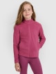  4F JUNIOR Dziewczęcy polar 4F 4FJRAW25TFLEF434  różowy Różowy