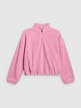 mini: Dziewczęcy polar ze stójką 4F 4FJRAW25TFLEF441 - różowy (7)