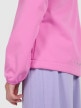 mini: Dziewczęcy softshell rozpinany z kapturem 4F 4FJRAW25TSOFF515 - różowy (5)