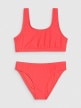  4F JUNIOR 	Dziewczęcy strój kąpielowy dwuczęściowy 4F 4FJWMM00UBKSF027  różowy Różowy