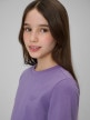 mini: Dziewczęcy t-shirt basic 4F 4FJRSS26TTSHF4011 - multikolor (4)