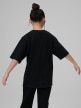 mini: Dziewczęcy t-shirt z nadrukiem 4F 4FJRSS26TTSHF3453 - czarny (6)
