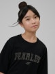 mini: Dziewczęcy t-shirt z nadrukiem 4F 4FJRSS26TTSHF3453 - czarny (4)