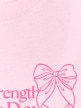 mini: Dziewczęcy t-shirt z nadrukiem 4F 4FJRSS26TTSHF3690 - różowy (8)