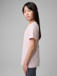 mini: Dziewczęcy t-shirt z nadrukiem 4F 4FJWSS26TTSHF2886 - różowy (3)