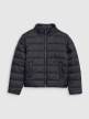 mini: Dziewczęca kurtka puchowa pikowana 4F 4FJWSS25TDJAF515  - czarna (6)