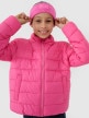 mini: Dziewczęca kurtka puchowa pikowana 4F 4FJWSS25TDJAF515  - różowa (2)