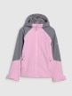 mini: Dziewczęca kurtka trekkingowa membrana 5000 4F 4FJWSS25TTJAF676 - różowa (11)