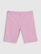 mini: Dziewczęce legginsy kolarki sportowe 4F 4FJWSS25TFSTF041 - różowe (5)