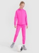 mini: Dziewczęce spodnie sportowe 4F 4FJWSS25TFTRF0875 - różowe (6)