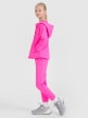 mini: Dziewczęce spodnie sportowe 4F 4FJWSS25TFTRF0875 - różowe (4)
