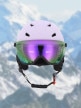 mini: Kask narciarski z goglami uniseks 4F 4FWMM00AHELU096 - fioletowy (2)