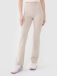 mini: Damskie legginsy 4F 4FRSS25TTIGF258 - beżowe (3)