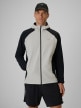 mini: Męska bluza do biegania rozpinana z kapturem 4F 4FRSS26TFSWM0972 - czarna (2)