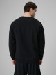 mini: Męska bluza dresowa nierozpinana bez kaptura 4F 4FRSS26TSWSM3078 - czarna (6)