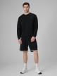 mini: Męska bluza dresowa nierozpinana bez kaptura 4F 4FRSS26TSWSM3078 - czarna (5)