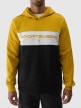 mini: Męska bluza dresowa nierozpinana bez kaptura 4F 4FWSS24TSWSM1032 - żółta (5)