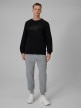 mini: Męska bluza dresowa nierozpinana bez kaptura 4F 4FWSS26TSWSM2237 - czarna (5)
