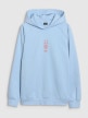 mini: Męska bluza dresowa nierozpinana z kapturem 4F 4FRSS25TSWSM2111 - niebieska (6)