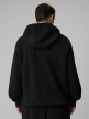 mini: Męska bluza dresowa nierozpinana z kapturem 4F 4FRSS26TSWSM2793 - czarna (6)