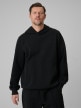  4F Męska bluza dresowa nierozpinana z kapturem 4F 4FRSS26TSWSM2793  czarna Czarny