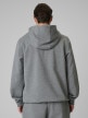mini: Męska bluza dresowa nierozpinana z kapturem 4F 4FRSS26TSWSM2793 - szara (7)