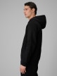 mini: Męska bluza dresowa nierozpinana z kapturem 4F 4FRSS26TSWSM2875 - czarna (3)