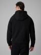 mini: Męska bluza dresowa nierozpinana z kapturem 4F 4FRSS26TSWSM2875 - czarna (6)