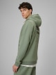 mini: Męska bluza dresowa nierozpinana z kapturem 4F 4FRSS26TSWSM2894 - khaki (5)