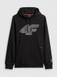 mini: Męska bluza dresowa nierozpinana z kapturem 4F 4FRSS26TSWSM2896 - czarna (7)