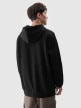 mini: Męska bluza dresowa nierozpinana z kapturem 4F 4FWMM00TSWSM1766 - czarna (2)