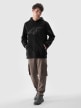mini: Męska bluza dresowa nierozpinana z kapturem 4F 4FWMM00TSWSM1766 - czarna (3)