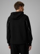 mini: Męska bluza dresowa nierozpinana z kapturem 4F 4FWSS26TSWSM2238 - czarna (6)