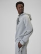 mini: Męska bluza dresowa nierozpinana z kapturem 4F 4FWSS26TSWSM2238 - szara (3)