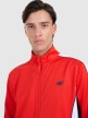 mini: Męska bluza dresowa rozpinana bez kaptura 4F 4FRAW25TSWSM2459 - czerwona (4)