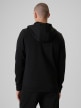 mini: Męska bluza dresowa rozpinana z kapturem 4f 4FRSS26TSWSM2895 - czarna (6)