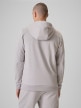 mini: Męska bluza dresowa rozpinana z kapturem 4f 4FRSS26TSWSM2895 - szara (6)
