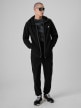 mini: Męska bluza dresowa rozpinana z kapturem 4F 4FRSS26TSWSM2898 - czarna (3)