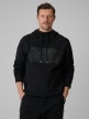 mini: Męska bluza dresowa rozpinana z kapturem 4F 4FRSS26TSWSM2975 - czarna (1)
