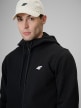 mini: Męska bluza dresowa rozpinana z kapturem 4F 4FRSS26TSWSM3076 - czarna (4)