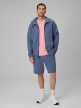 mini: Męska bluza dresowa rozpinana z kapturem 4F 4FRSS26TSWSM3106 - denim (2)