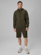 mini: Męska bluza dresowa rozpinana z kapturem 4F 4FRSS26TSWSM3106 - khaki (5)