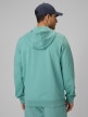 mini: Męska bluza dresowa rozpinana z kapturem 4F 4FRSS26TSWSM3106 - miętowa (6)