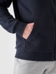 mini: Męska bluza dresowa rozpinana z kapturem 4F NOSH4-BLM004B - granatowa (3)