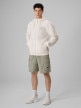mini: Męska bluza dresowa z kapturem 4F 4FRSS26TSWSM2978 - biała (6)