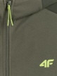 mini: Męska bluza dresowa z kapturem 4F 4FWSS26TSWSM2130 - khaki (8)